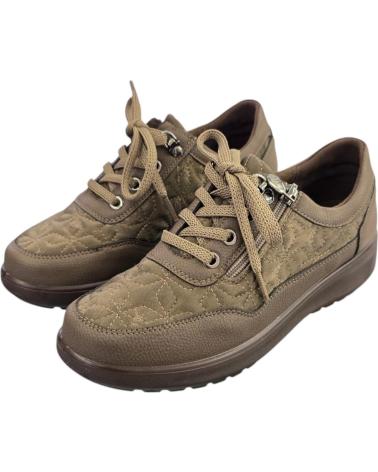 MYSOFT SAPATOS 25M651 TAUPE COM ATACADORES VARIOS COLORES