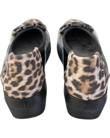 MYSOFT MOCASSINS 25M582 ESTAMPADO LEOPARDO PRETO VARIOS COLORES