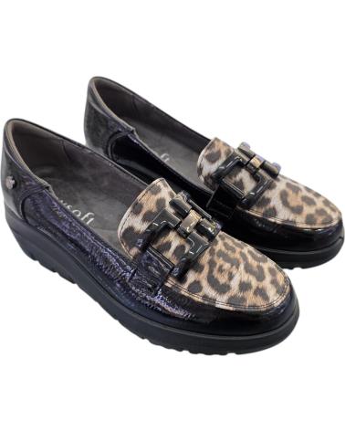 MYSOFT MOCASINES 25M585 NEGRO LEO VARIOS COLORES