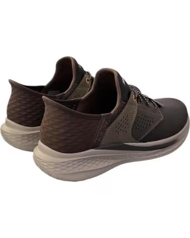 SKECHERS SLIP-INS SLADE-MACKLIN SCARPE MARRONE 210890 MARRóN