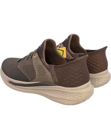 SKECHERS SLIP-INS SLADE-MACKLIN SCARPE MARRONE 210890 MARRóN