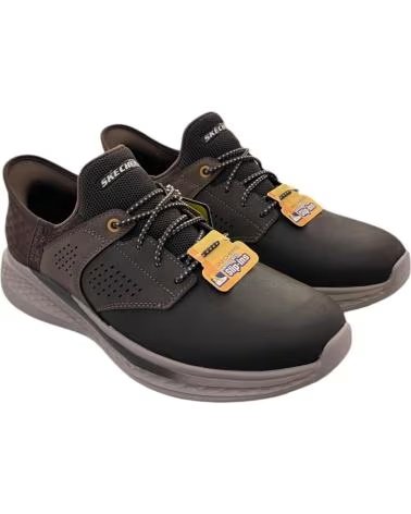 SKECHERS SLIP-INS SLADE-MACKLIN SCARPE MARRONE 210890 MARRóN
