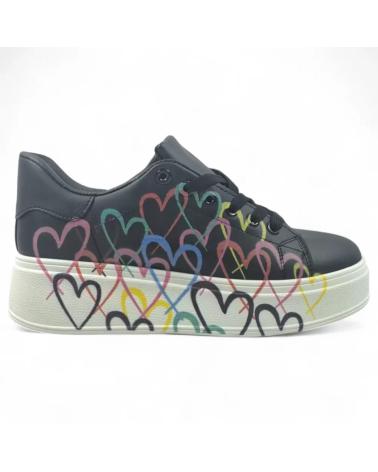 TIMBOS DEPORTIVA DE MUJER 132116 NEGRO