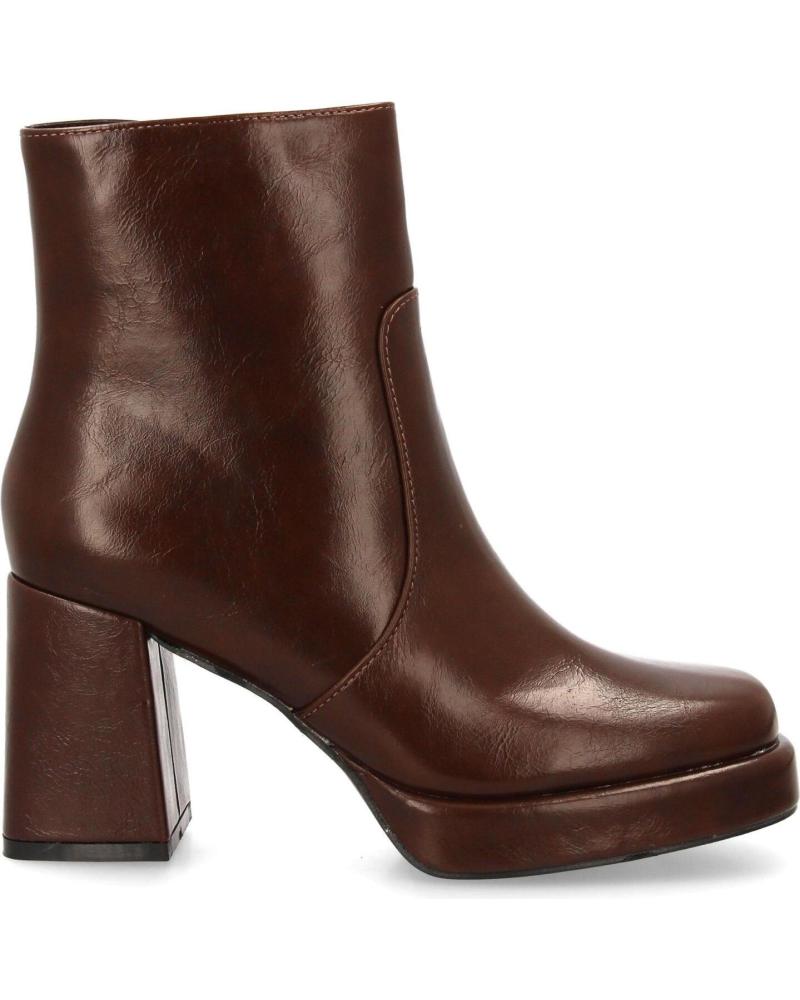 PUNTOSALAO ELEGANTE STIEFELETTEN MIT BLOCKABSATZ UND PLATEAU VARIOS COLORES