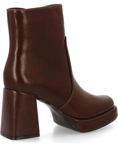 PUNTOSALAO ELEGANTE STIEFELETTEN MIT BLOCKABSATZ UND PLATEAU VARIOS COLORES