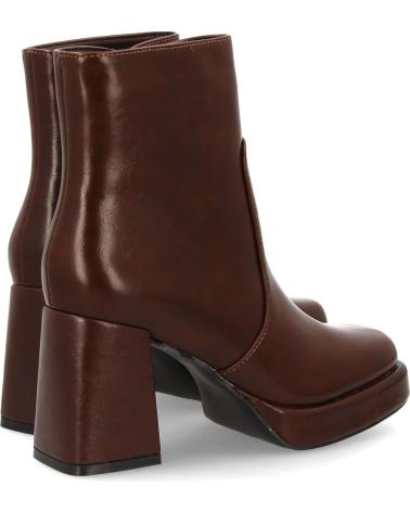 PUNTOSALAO ELEGANTE STIEFELETTEN MIT BLOCKABSATZ UND PLATEAU VARIOS COLORES