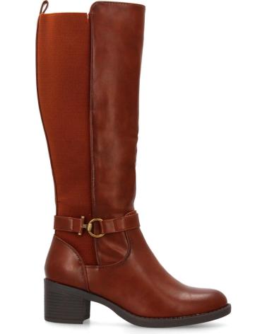 STIVALI PUNTOSALAO GAMBALE ALTO TACCO BASSO CAMMELLO MODELLO 25 VARIOS COLORES