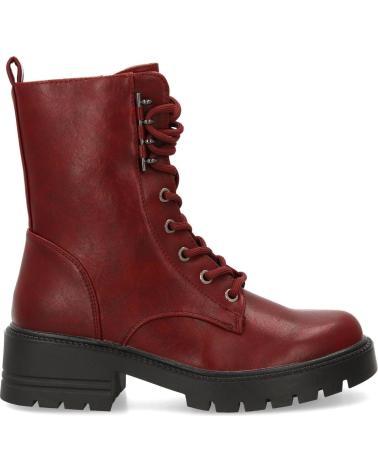 PUNTOSALAO BOTAS ESTILO MILITAR BORDÔ MODELO 2531 VARIOS COLORES