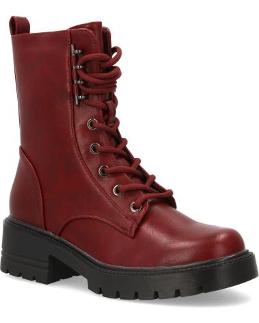 PUNTOSALAO BOTAS ESTILO MILITAR BORDÔ MODELO 2531 VARIOS COLORES