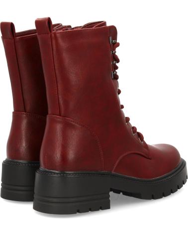 PUNTOSALAO BOTAS ESTILO MILITAR BORDÔ MODELO 2531 VARIOS COLORES