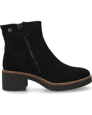 PUNTOSALAO BOTINS VRA-1079 SALTO BAIXO PRETO VARIOS COLORES