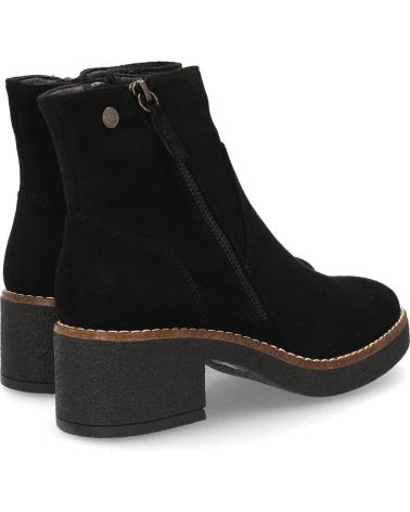 PUNTOSALAO BOTINS VRA-1079 SALTO BAIXO PRETO VARIOS COLORES