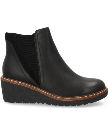 PUNTOSALAO BOTINS DE CUNHA PRETOS MODELO VRA-1067 VARIOS COLORES