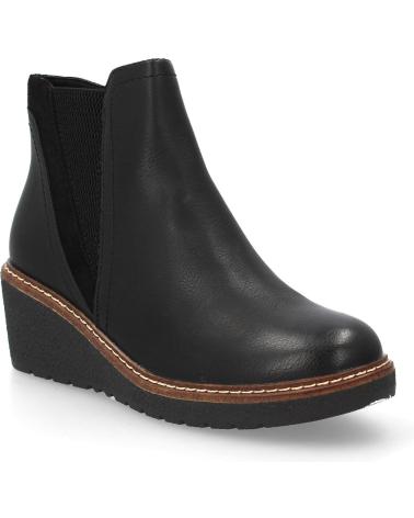 PUNTOSALAO BOTINS DE CUNHA PRETOS MODELO VRA-1067 VARIOS COLORES