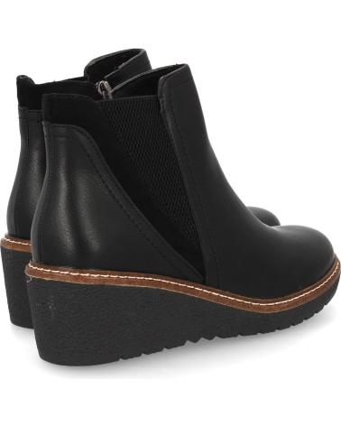PUNTOSALAO BOTINS DE CUNHA PRETOS MODELO VRA-1067 VARIOS COLORES