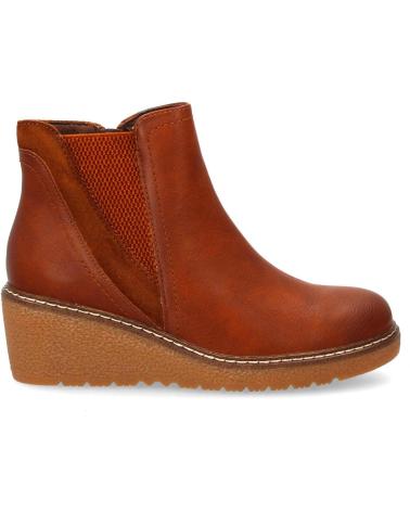 PUNTOSALAO BOTINS DE CUNHA CAMEL MODELO VRA-1067 VARIOS COLORES