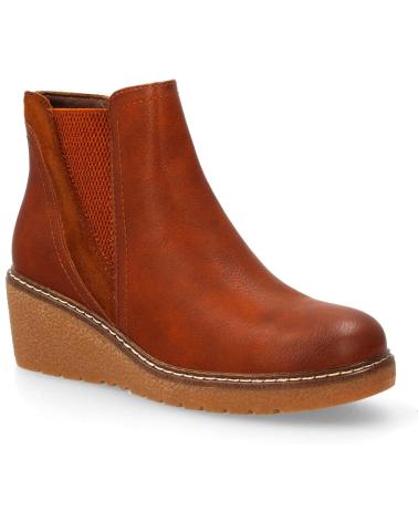 PUNTOSALAO BOTINS DE CUNHA CAMEL MODELO VRA-1067 VARIOS COLORES