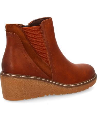 PUNTOSALAO BOTINS DE CUNHA CAMEL MODELO VRA-1067 VARIOS COLORES