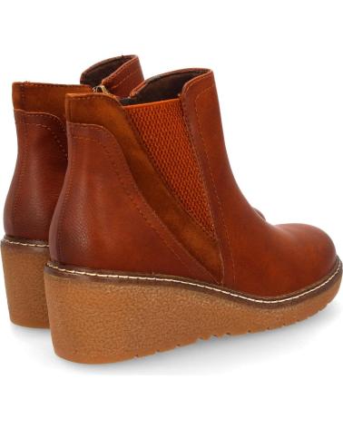 PUNTOSALAO BOTINS DE CUNHA CAMEL MODELO VRA-1067 VARIOS COLORES
