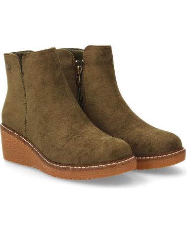 BOTINS DE CUNHA PUNTOSALAO VR5-2029 VERDES VARIOS COLORES