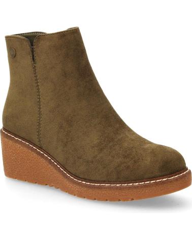 BOTINS DE CUNHA PUNTOSALAO VR5-2029 VERDES VARIOS COLORES