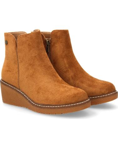 BOTINS DE CUNHA PUNTOSALAO VR5-2029 TAUPE VARIOS COLORES