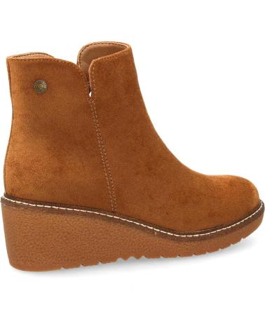 BOTINS DE CUNHA PUNTOSALAO VR5-2029 TAUPE VARIOS COLORES