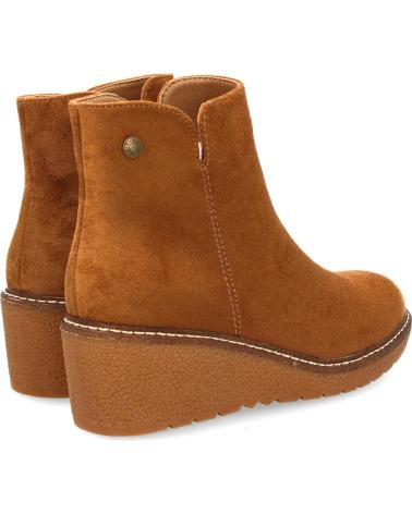 BOTINS DE CUNHA PUNTOSALAO VR5-2029 TAUPE VARIOS COLORES
