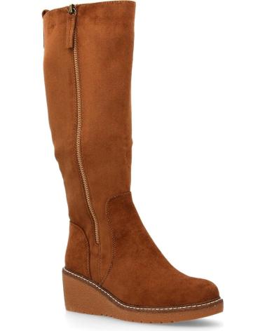 PUNTOSALAO BOTAS ALTAS DE CUNHA VR5-2028, TAUPE VARIOS COLORES