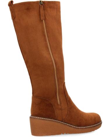 PUNTOSALAO BOTAS ALTAS DE CUNHA VR5-2028, TAUPE VARIOS COLORES