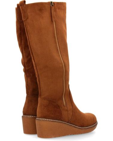 PUNTOSALAO BOTAS ALTAS DE CUNHA VR5-2028, TAUPE VARIOS COLORES