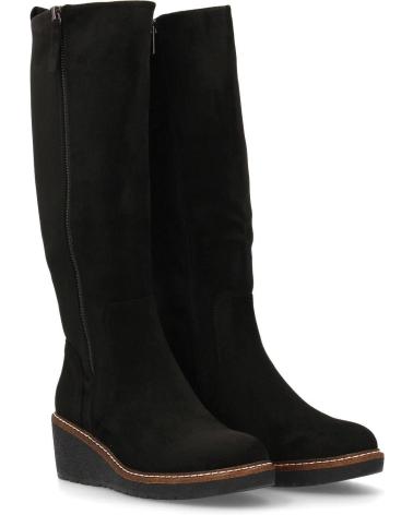 PUNTOSALAO BOTAS ALTAS DE CUNHA VR5-2028, PRETO VARIOS COLORES