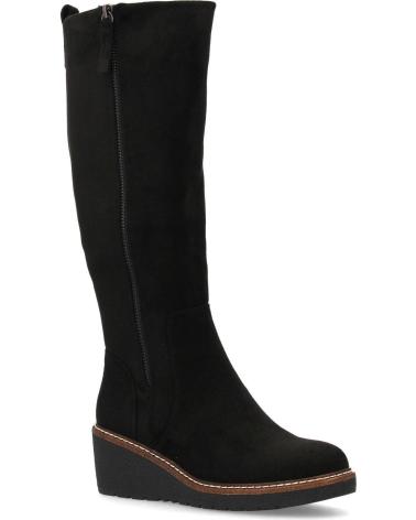 PUNTOSALAO BOTAS ALTAS DE CUNHA VR5-2028, PRETO VARIOS COLORES