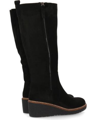 PUNTOSALAO BOTAS ALTAS DE CUNHA VR5-2028, PRETO VARIOS COLORES
