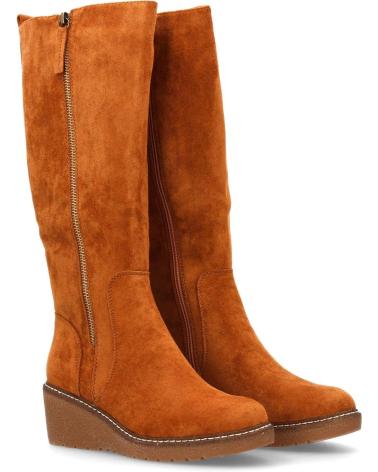 PUNTOSALAO BOTAS ALTAS DE CUNHA VR5-2028, CAMEL VARIOS COLORES