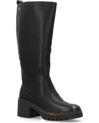 PUNTOSALAO BOTAS ALTAS PRETAS COM SOLA TRATORADA VARIOS COLORES