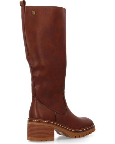 PUNTOSALAO BOTAS ALTAS CASTANHAS COM SOLA TRATORADA VARIOS COLORES