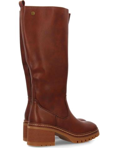 PUNTOSALAO BOTAS ALTAS CASTANHAS COM SOLA TRATORADA VARIOS COLORES