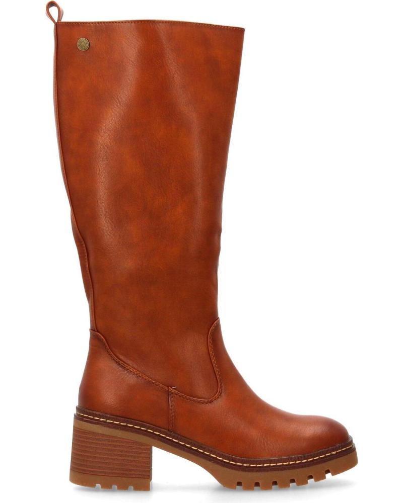 PUNTOSALAO HOHE STIEFEL CAMEL MIT TRACK-SOHLE VARIOS COLORES