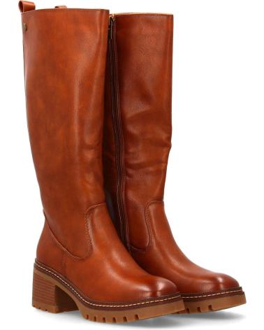 PUNTOSALAO HOHE STIEFEL CAMEL MIT TRACK-SOHLE VARIOS COLORES