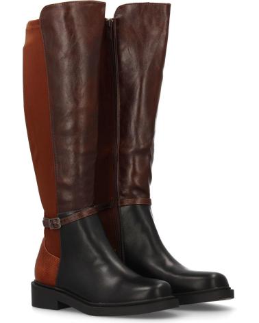 PUNTOSALAO BOTAS ALTAS BICOLORES DE SALTO BAIXO VARIOS COLORES