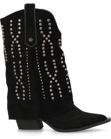 PUNTOSALAO BOTAS COUNTRY A-5457 PRETAS COM TACHAS NO CANO VARIOS COLORES