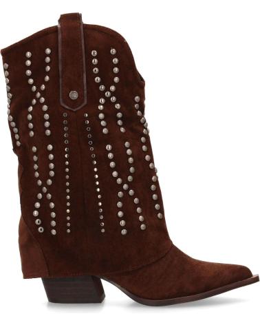 PUNTOSALAO BOTAS COUNTRY A-5457 CAFÉ COM TACHAS NO CANO VARIOS COLORES