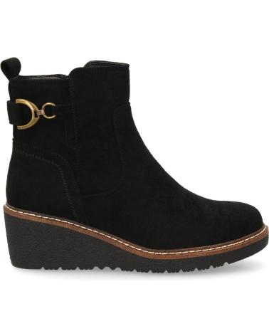 PUNTOSALAO BOTINS ELEGANTES CUNHA PRETOS MODELO 1986-16 VARIOS COLORES