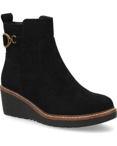 PUNTOSALAO BOTINS ELEGANTES CUNHA PRETOS MODELO 1986-16 VARIOS COLORES