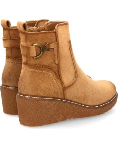 PUNTOSALAO BOTTINES ÉLÉGANTES COMPENSÉES KAKI MODÈLE 1986-16 VARIOS COLORES
