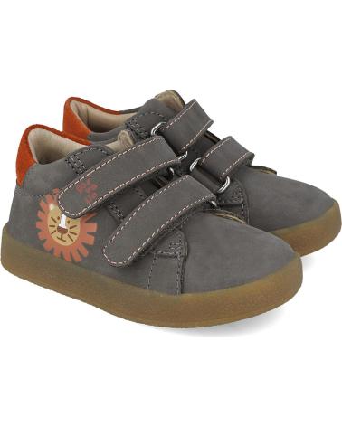 GARVALÍN NUBUK-STIEFELETTEN MARENGO 251325 MIT LÖWEN-DESIGN MARENGOA168
