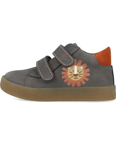 GARVALÍN NUBUK-STIEFELETTEN MARENGO 251325 MIT LÖWEN-DESIGN MARENGOA168