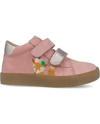 STIVALETTI CASUAL GARVALÍN FOXY PRINT ROSA 251326 CON VELCRO PEPPAA777