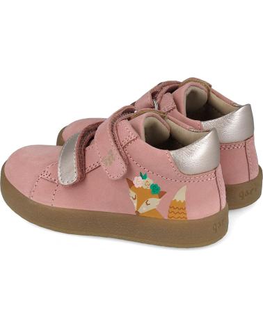 STIVALETTI CASUAL GARVALÍN FOXY PRINT ROSA 251326 CON VELCRO PEPPAA777